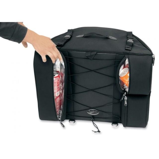 SADDLEMEN BR4100 DRESSER BACK SEAT BAG - DETAIL