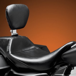 LE PERA OUTCAST SEAT WITH BACKREST HARLEY TOURING 08-21