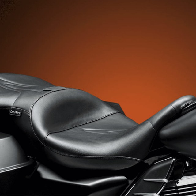 LE PERA RT66 SEAT WITH BACKREST HARLEY TOURING 08-21 - REMOVED BACKREST