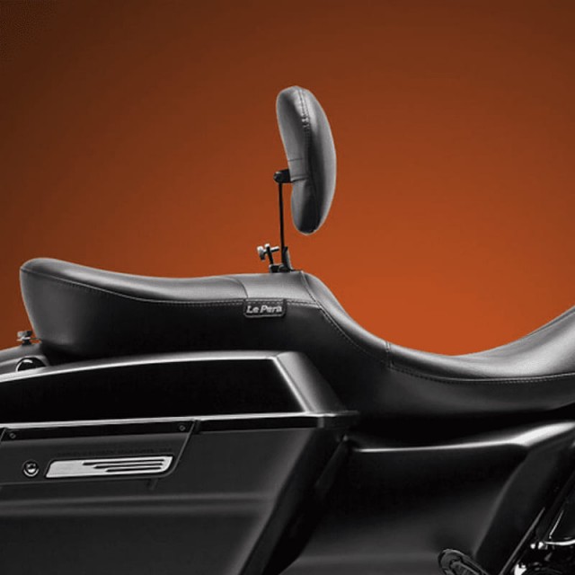 LE PERA RT66 SEAT WITH BACKREST HARLEY TOURING 08-21 - SIDE
