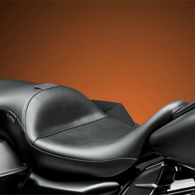 LE PERA MAVERICK SMOOTH SEAT WITH BACKRST HARLEY TOURING 08-21 - REMOVED BACKREST