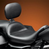 LE PERA MAVERICK SMOOTH SEAT WITH BACKRST HARLEY TOURING 08-21