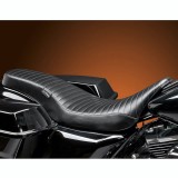 SELLA LE PERA COBRA PLEATED FULL LENGTH TWO UP SEAT HARLEY TOURING 08-21