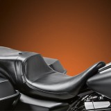 LE PERA DAYTONA TWO UP SMOOTH SEAT WITH BACKREST HARLEY TOURING 08-21 - REMOVED BACKREST