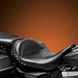 LE PERA MONTEREY SOLO SMOOTH SEAT WITH BACKREST HARLEY TOURING 08-21 - REMOVED BACKREST
