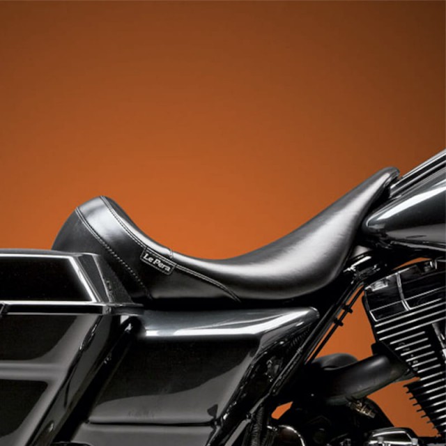 LE PERA AVIATOR SMOOTH SOLO SEAT HARLEY TOURING 08-21 - SIDE