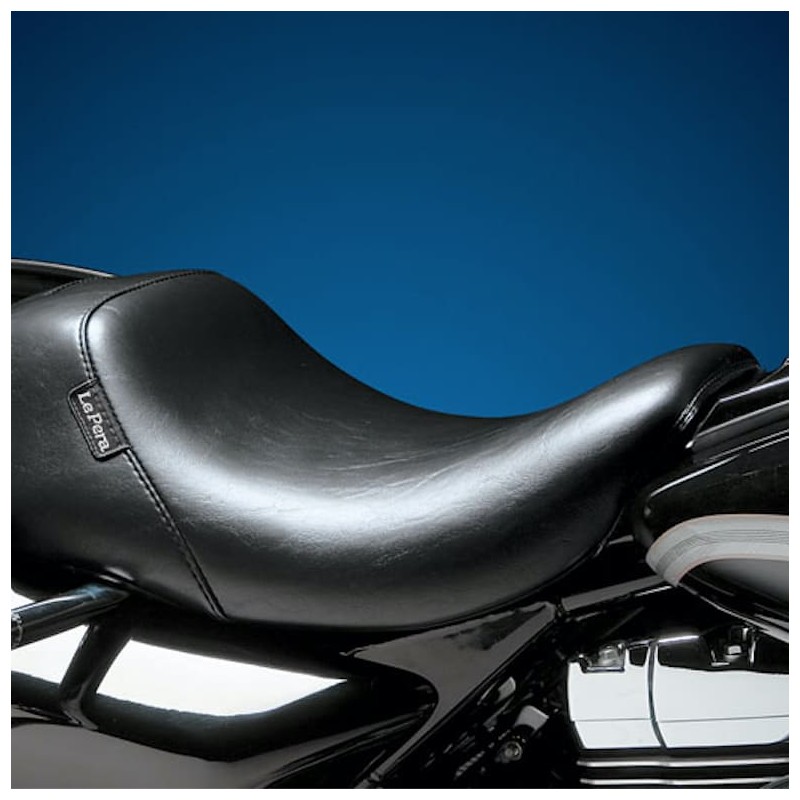 SELLA LE PERA BARE BONES SMOOTH UP FRONT SEAT HARLEY TOURING 08-21