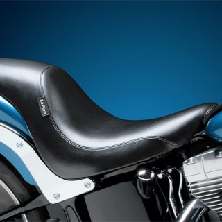 SELLA LE PERA SILHOUETTE SMOOTH SEAT HARLEY SOFTAIL 06-17