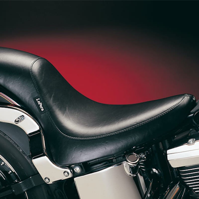 SELLA LE PERA SILHOUETTE SMOOTH FULL LENGTH SEAT HARLEY SOFTAIL 00-17