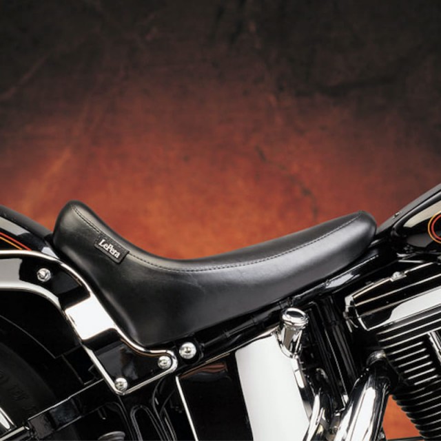 LE PERA SILHOUETTE DELUXE SOLO SMOOTH SEAT HARLEY SOFTAIL 00-07 - SIDE