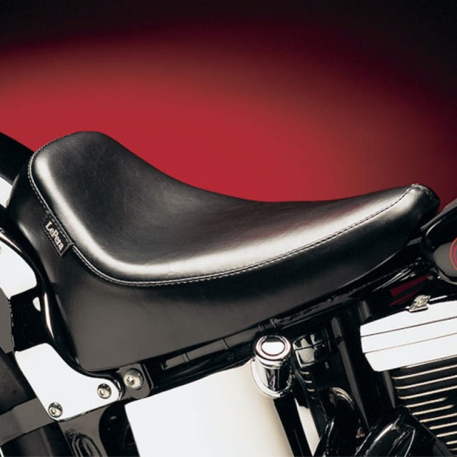 Le Pera LN-800 Smooth Silhouette Deluxe Solo Seat Harley Softail FXST FLST 84-99 