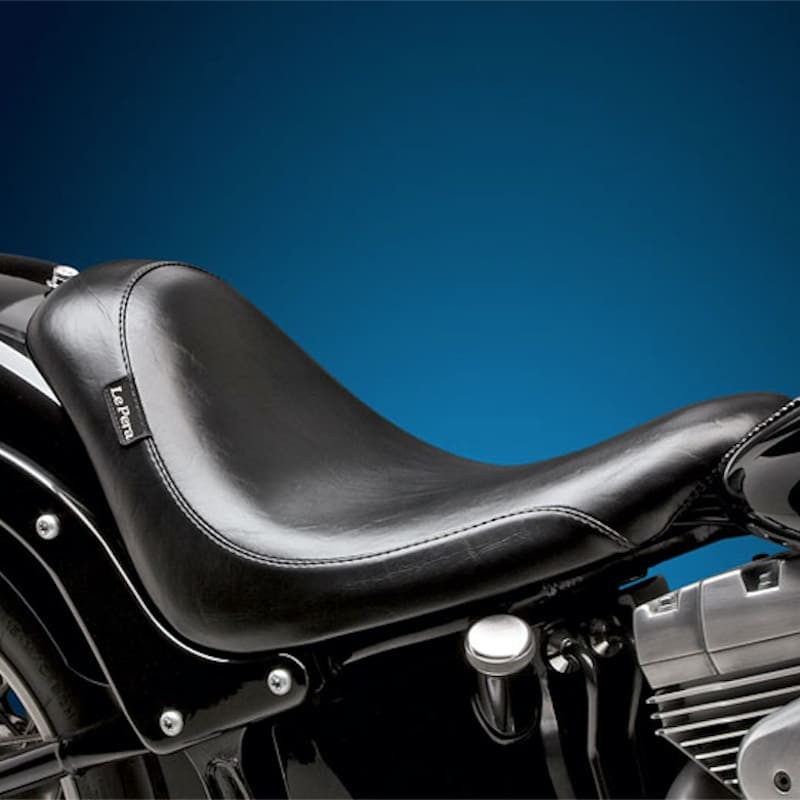 SELLA LE PERA SILHOUETTE SOLO SMOOTH SEAT HARLEY SOFTAIL 06-17