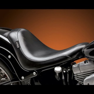 LE PERA SILHOUETTE SMOOTH SOLO SEAT HARLEY SOFTAIL DEUCE 00-07