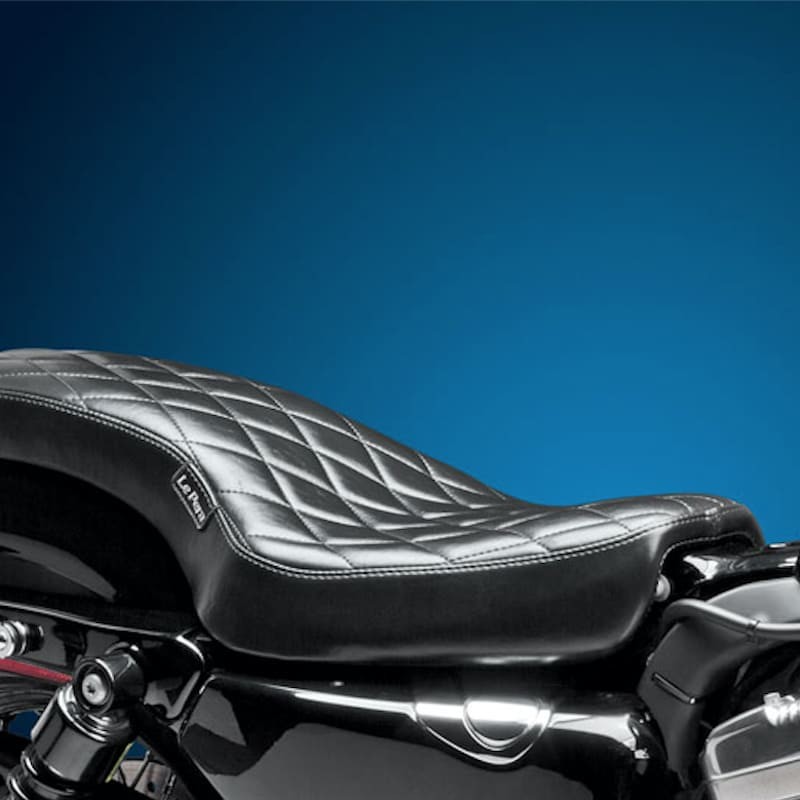 LE PERA COBRA TWO UP DIAMOND SEAT HARLEY SPORTSTER XL 04-20