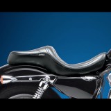 LE PERA MAVERICK TWO UP SMOOTH SEAT HARLEY SPORTSTER XL 04-19 4,5 TANK - SIDE