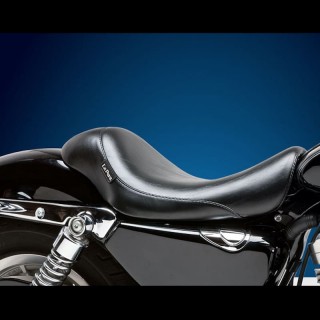 LE PERA SILHOUETTE SMOOTH SOLO SEAT HARLEY SPORTSTER XL 07-09 3,3 TANK