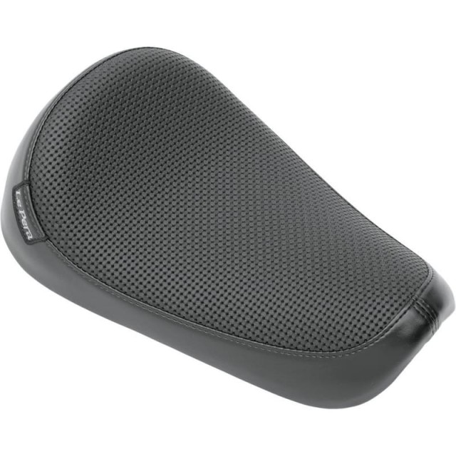 LE PERA SILHOUETTE BASKET WEAVE SOLO SEAT HARLEY SPORTSTER XL 86-03 - DETAIL