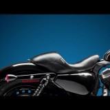 SELLA LE PERA AVIATOR UP FRONT SMOOTH SOLO SEAT HARLEY SPORTSTER XL - LATO