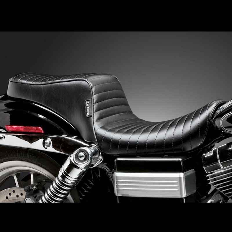 LE PERA CHEROKEE 2 UP PLEATED SEAT HARLEY DYNA WIDE GLIDE