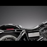LE PERA LIL NUGGET PLEATED SEAT HARLEY DYNA - SIDE