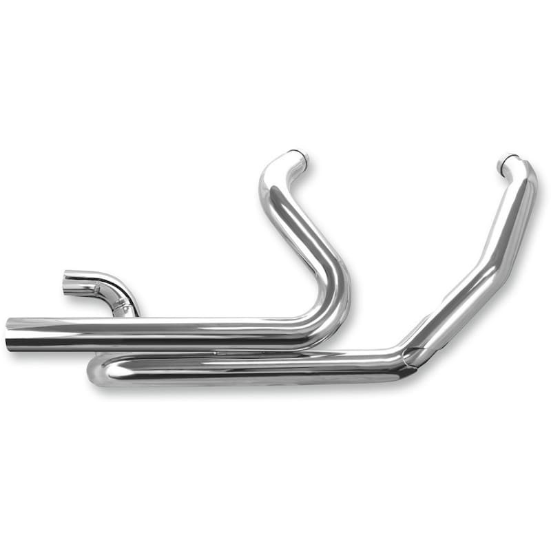 S&S POWER TUNE DUAL CHROME HEADPIPES COVER HARLEY TOURING