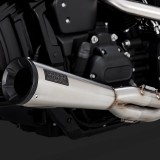 VANCE HINES STAINLESS 2-INTO-1 UPSWEEP EXHAUST FOR SOFTAIL 2018-2021 - DETAIL