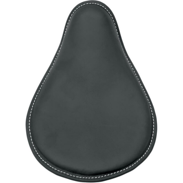 DRAG SPECIALTIES SMALL LOW PROFILE SPRING SOLO SEAT LEATHER BLACK