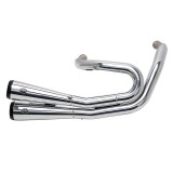 S&S GRAND NATIONAL CHROME EXHAUST HARLEY SOFTAIL 18-21
