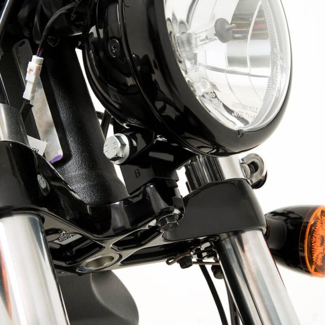 MEMPHIS SHADES HEADLIGHT EXTENSION BLOCK B FOR INDIAN SCOUT 2015-2020 - ZOOM