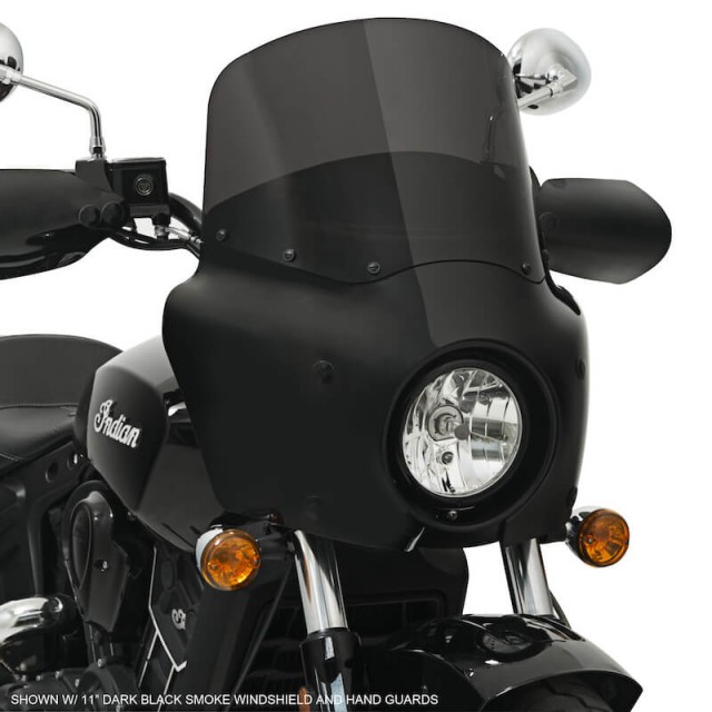 MEMPHIS SHADES ROAD WARRIOR FAIRING MEM7371 FOR INDIAN SCOUT SIXTY 2015-2020 OPTIONAL SMOKE WINDSHIELD - ZOOM
