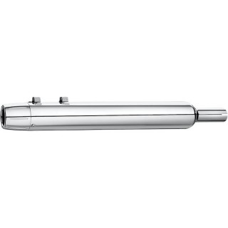 FLUTED CHROME END CAP FOR SUPERTRAPP MUFFLERS