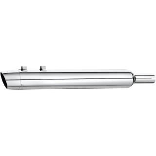 TAPERED CHROME END CAP FOR SUPERTRAPP MUFFLERS