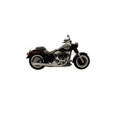 SUPERTRAPP SUPERMEG 2-IN-1 CHROME EXHAUST FOR HARLEY SOFTAIL 2012-2017
