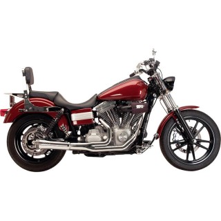 SUPERTRAPP FATSHOT 2-IN-1 CHROME EXHAUST FOR HARLEY DYNA 2012-2017