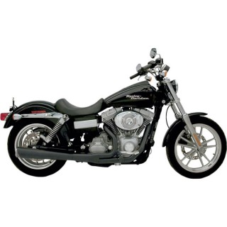 SUPERTRAPP SUPERMEG 2-IN-1 BLACK EXHAUST FOR HARLEY DYNA 2012-2017