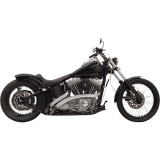 BASSANI XHAUST RADIAL SWEEPERS CHROME EXHAUST HARLEY SOFTAIL 2000-2017