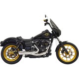 BASSANI XHAUST ROAD RAGE THE RIPPER 2 IN 1 CHROME EXHAUST HARLEY DYNA 1995-2017