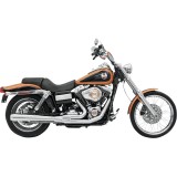 BASSANI XHAUST ROAD RAGE 2 IN 1 LONG CHROME EXHAUST HARLEY DYNA 2006-2017