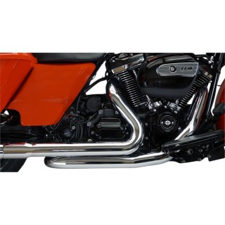 KHROME WERKS 2 IN 2 CROSSOVER HEADPIPES HARLEY DAVIDSON TOURING 17-21