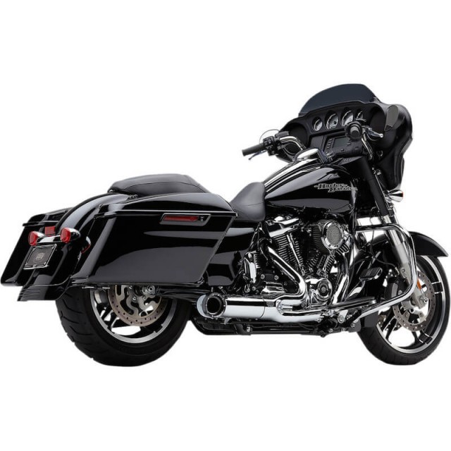 送料無料・名入れ彫刻 マフラー Harley Touring 17-21 Electra  Glideのためのクロムデュアルエキゾーストマフラースリップオンフィット Chrome Dual Exhaust Mufflers Slip- 