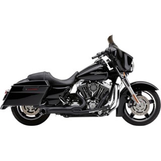 COBRA TURN OUT 2-IN-1 BLACK EXHAUST FOR HARLEY DAVIDSON TOURING 2009-2016