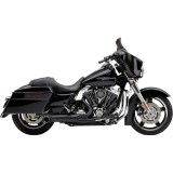 COBRA TURN OUT 2-IN-1 BLACK EXHAUST FOR HARLEY DAVIDSON TOURING 2009-2016