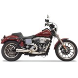 BASSANI XHAUST ROAD RAGE THE RIPPER SHORT 2 IN 1 STAINLESS STEEL EXHAUST DYNA SUPER GLIDE 91-05