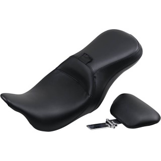 LE PERA 2-UP OUTCAST SMOOTH SEAT DRIVER'S BACKREST HARLEY DAVIDSON TOURING 2008-2022