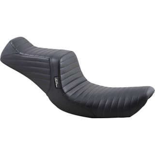 LE PERA TAILWHIP  2-UP PLEATED SEAT HARLEY DAVIDSON DYNA 1996-2003